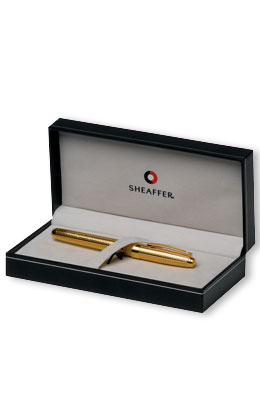 Sheaffer Prelude Signature Füllfederhalter – Roter Lack, 14 Karat Goldfeder, Medium